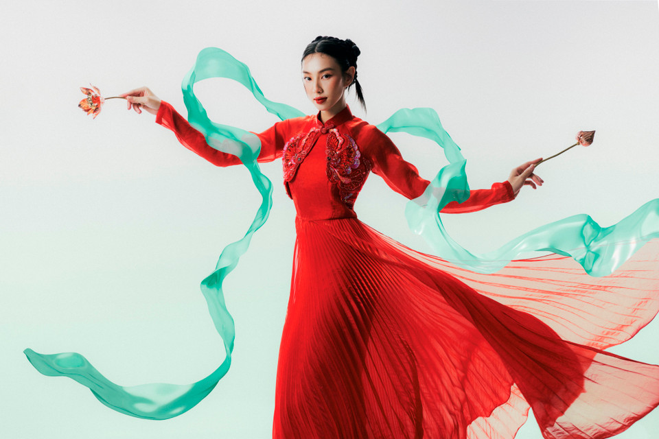 Bộ ảnh mang thông điệp ý nghĩa “Cảm ơn vì sinh ra trong Hòa Bình.” (Ảnh: CTV/Vietnam+)