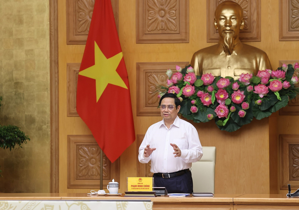 Cuộc gặp diễn ra nhân dịp kỷ niệm 76 năm Ngày Quốc khánh 2/9. (Ảnh: Dương Giang/TTXVN)