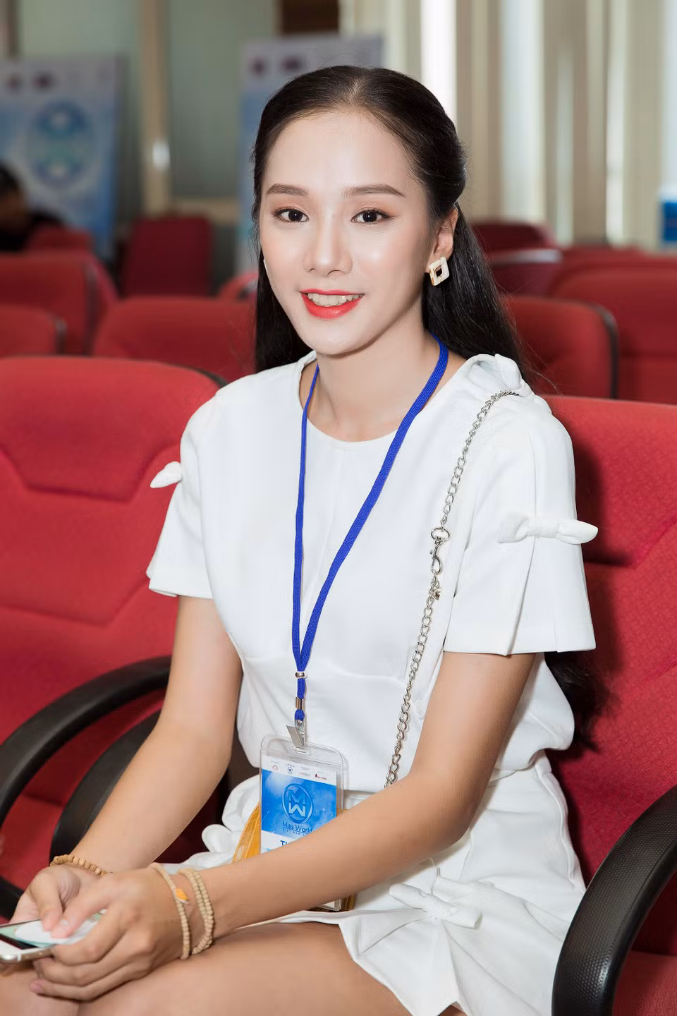 Thí sinh Nguyễn Thị Bích Thùy sinh năm 2001. (Ảnh: Huy Nguyễn/Vietnam+)