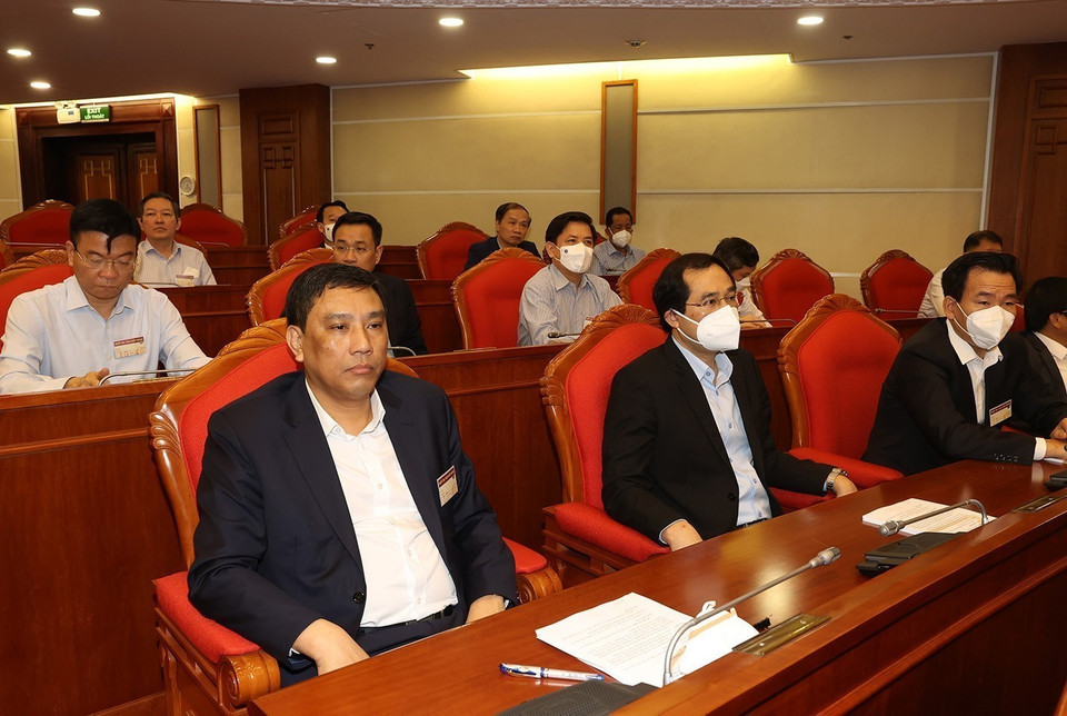 Các đại biểu dự hội nghị. (Ảnh: Trí Dũng/TTXVN)