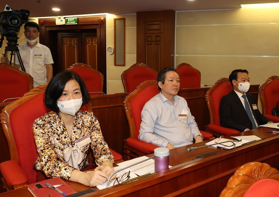 Các đại biểu dự hội nghị. (Ảnh: Trí Dũng/TTXVN)