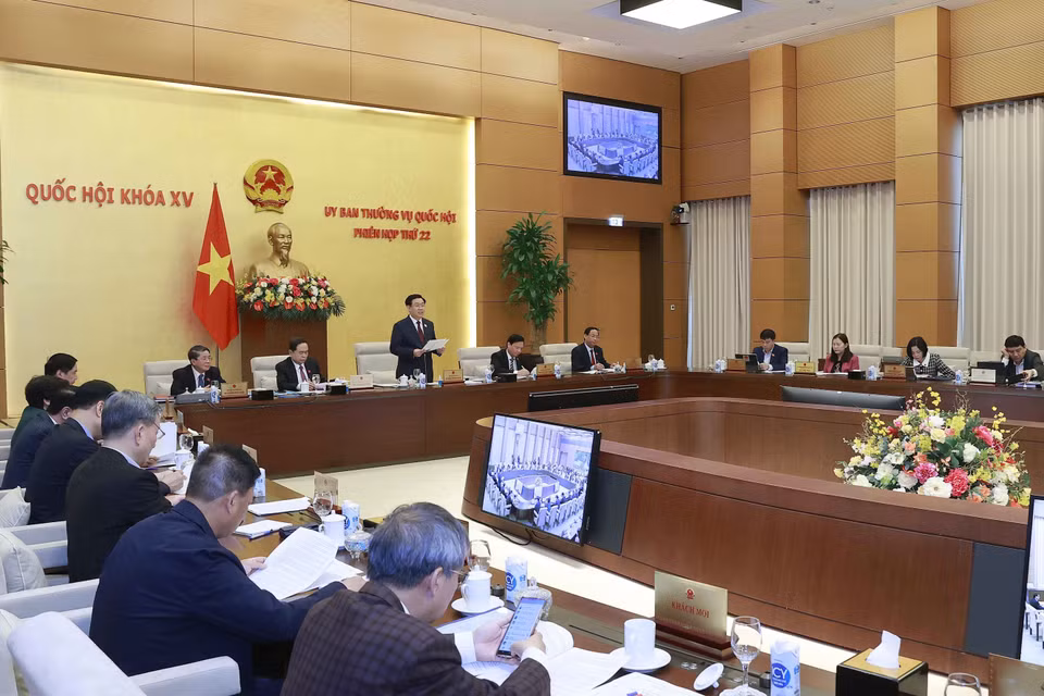 Quang cảnh phiên khai mạc. (Ảnh: Doãn Tấn/TTXVN)