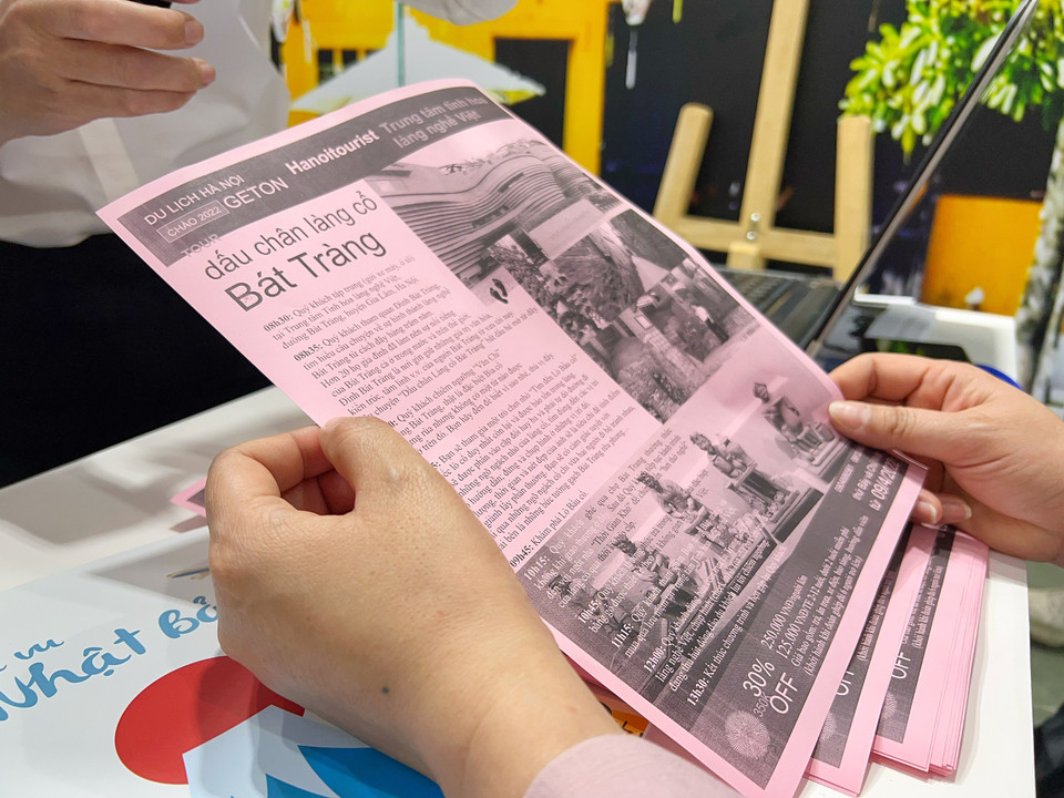 Hàng nghìn tour được làm mới nhằm thu hút du khách đã được giới thiệu tại sự kiện. (Ảnh: Mai Mai/Vietnam+)