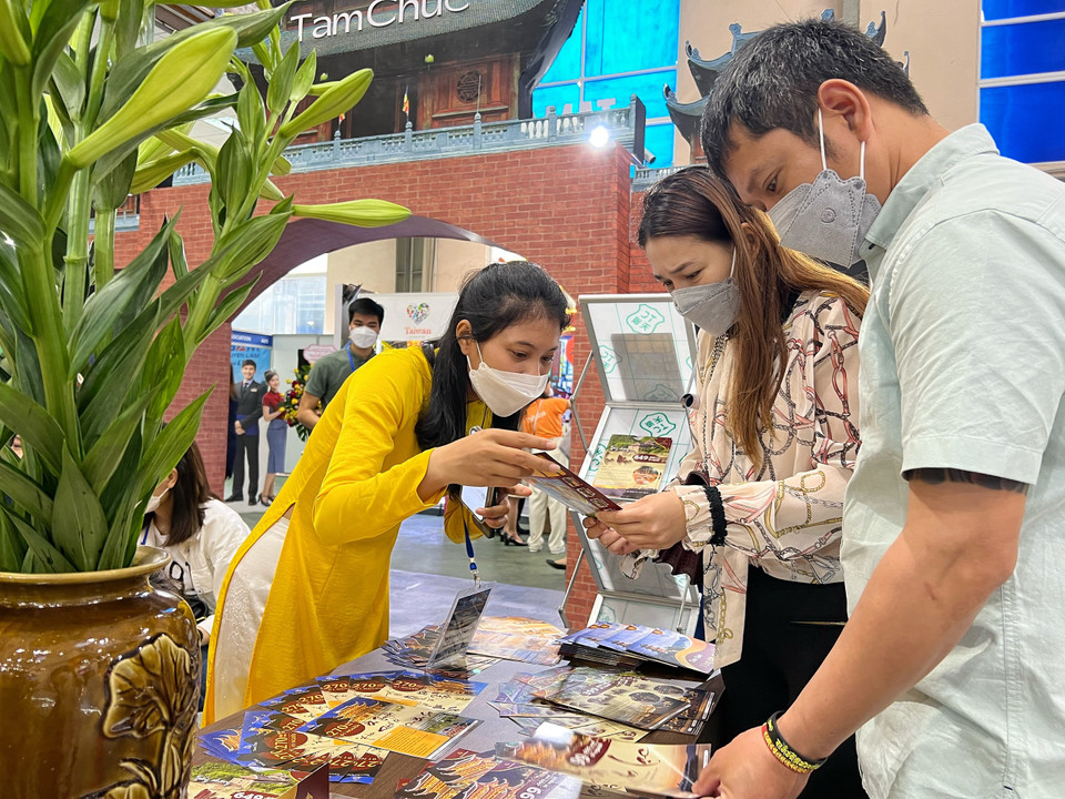 Ban tổ chức dự kiến sẽ có trên 2.000 doanh nghiệp và trên 40.000 người đến tham gia các hoạt động tại hội chợ. (Ảnh: Mai Mai/Vietnam+)