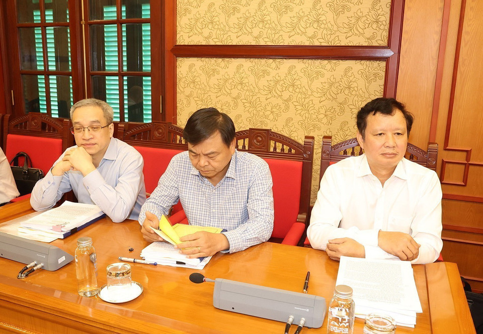 Đại biểu dự cuộc họp. (Ảnh: Trí Dũng/TTXVN)
