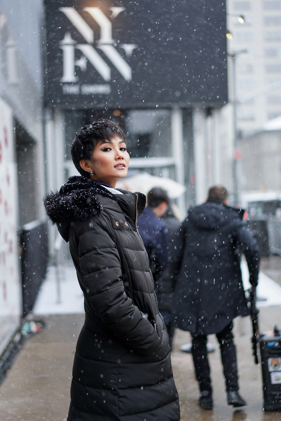 Cô đã có những trải nghiệm thú vị suốt những ngày ở đây. (Ảnh: Nguyễn Tuấn Khôi/Vietnam+)