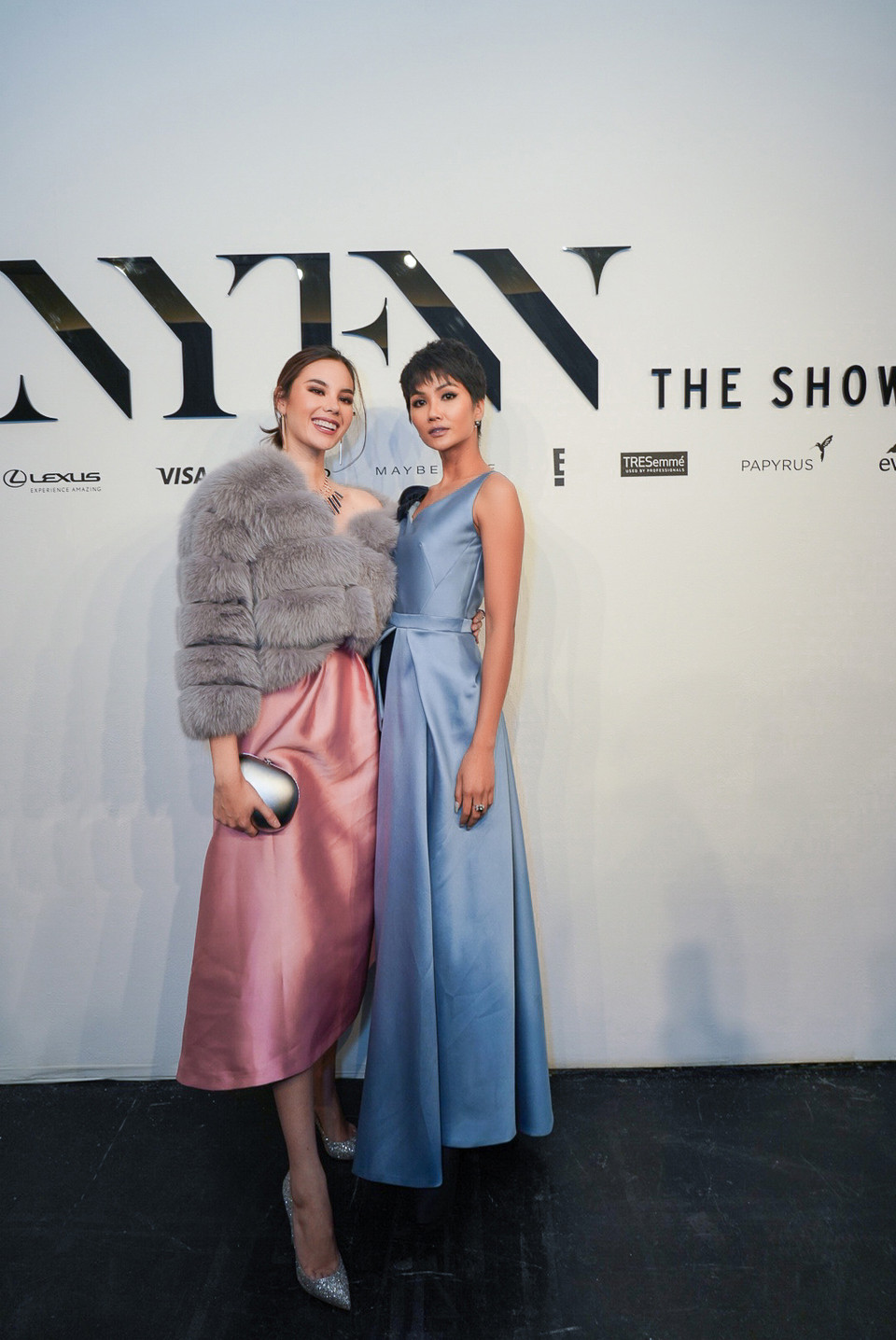 Phong cách này phù hợp với tính chất của một chương trình trình diễn thời trang. (Ảnh: Nguyễn Tuấn Khôi/Vietnam+)