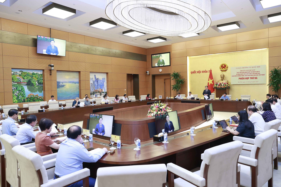 Quang cảnh phiên họp. (Ảnh: Doãn Tấn/TTXVN)