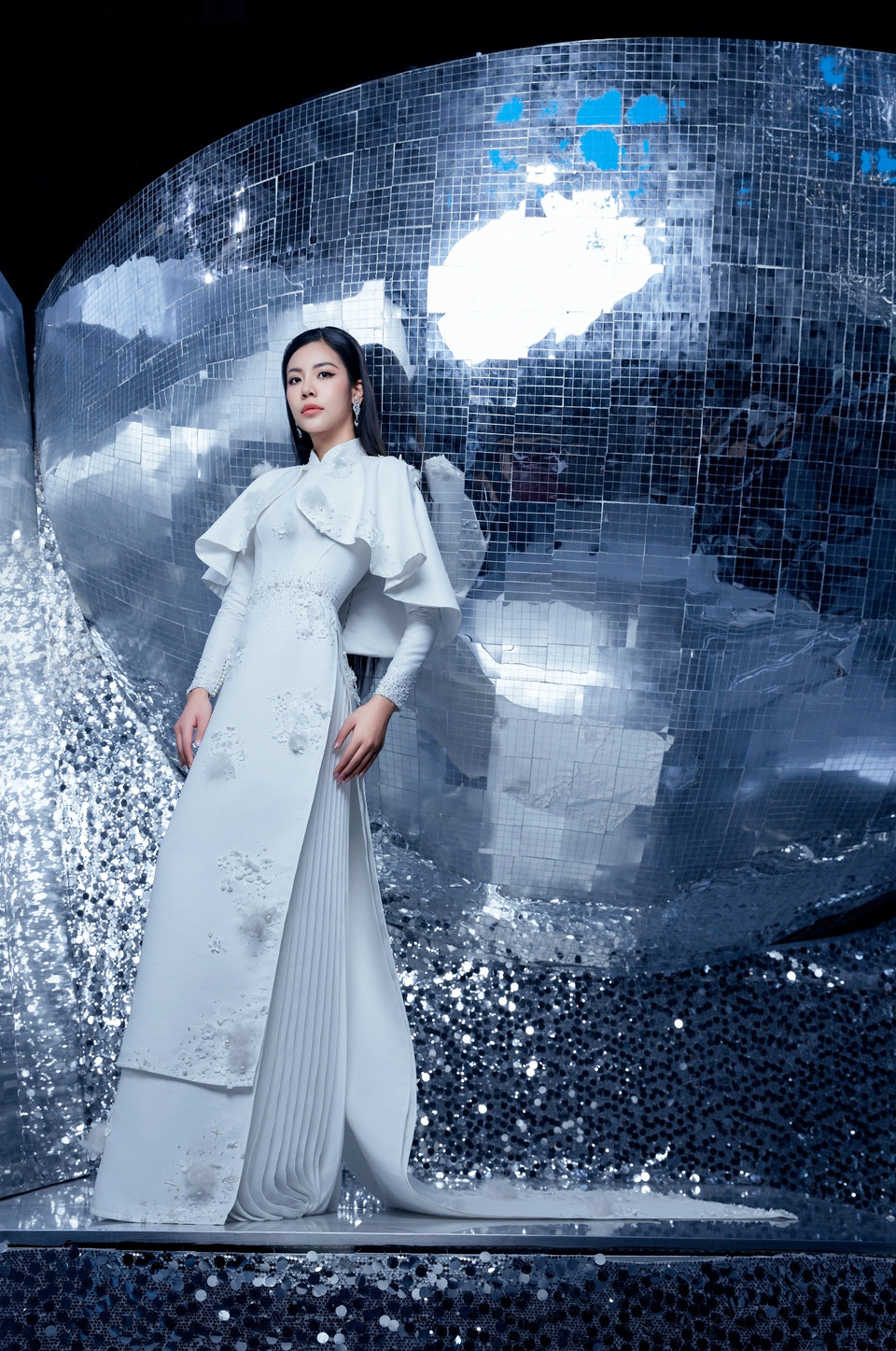 Để chuẩn bị cho đêm thi Chung kết, các thí sinh đang tích cực tập tập luyện cho chặng cuối của hành trình, nỗ lực hết mình để trở thành người phụ hợp nhất cho vị trí tân Hoa hậu. (Ảnh: CTV/Vietnam)