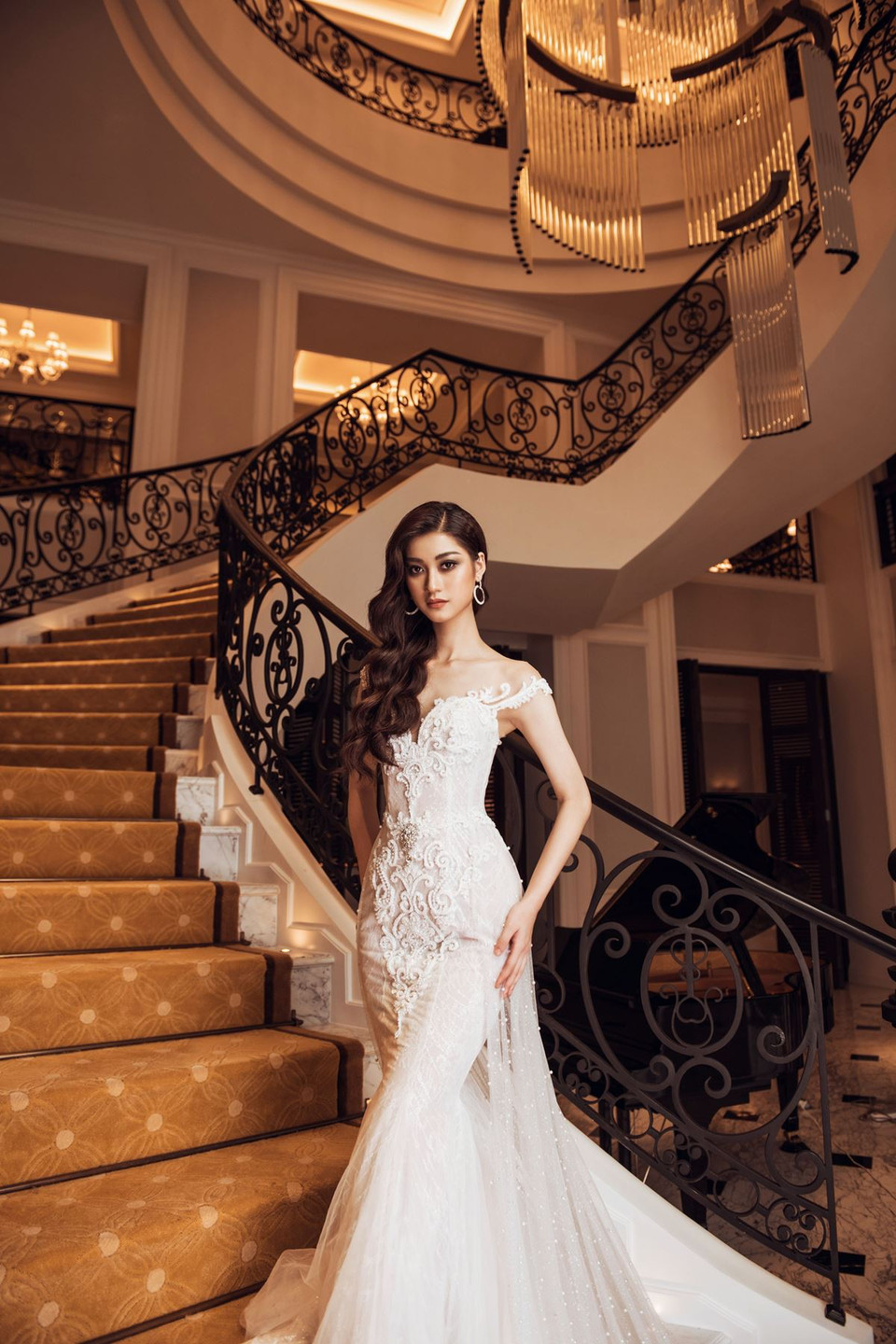 Thí sinh Hoàng Kim Ngân. (Ảnh:Vietnam+)