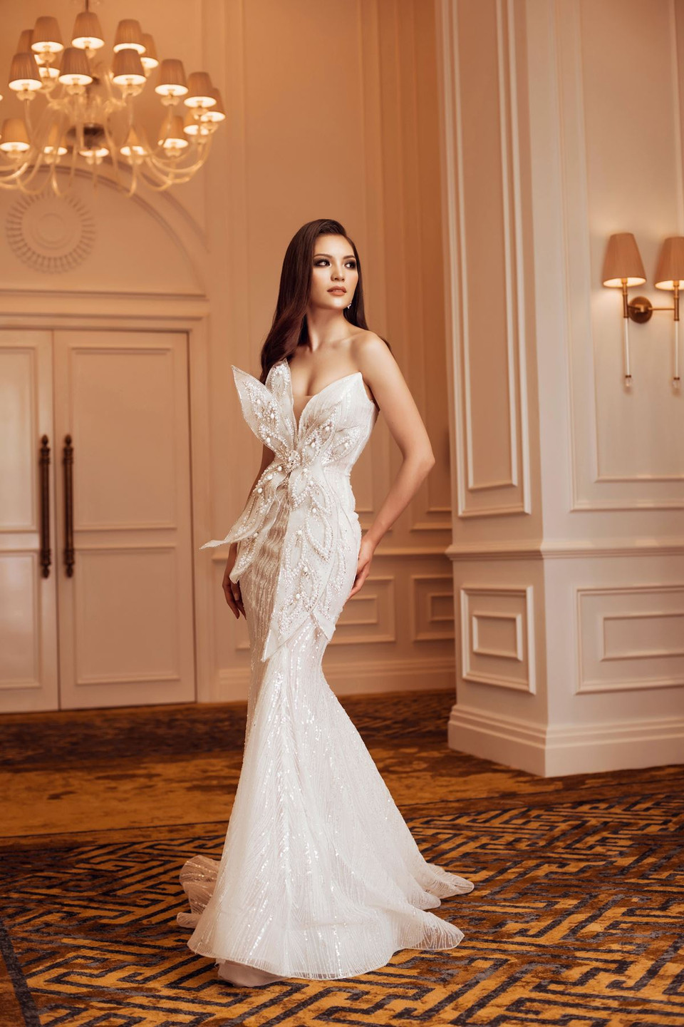 Thí sinh Nguyễn Thị Vân Anh. (Ảnh:Vietnam+)