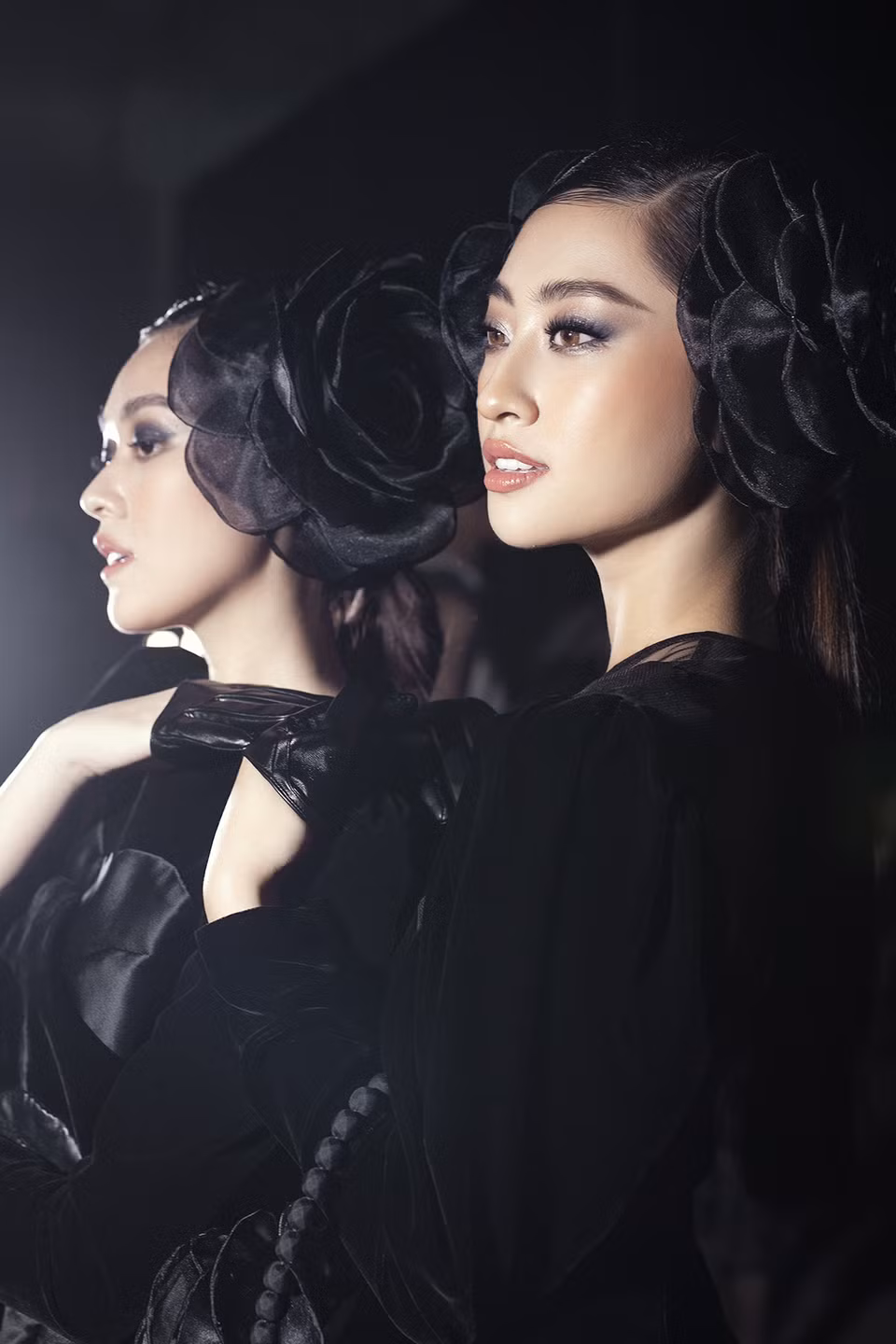 Thời gian gần đây Hoa hậu Lương Thùy Linh và Á hậu Tường San thường xuyên cùng nhau xuất hiện trong nhiều chương trình. (Ảnh: BTC)