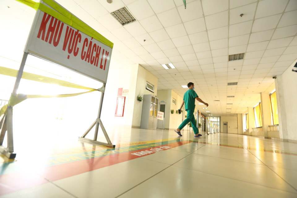 Công tác chuẩn bị của bệnh viện đã hoàn tất. (Ảnh: Minh Quyết/TTXVN)