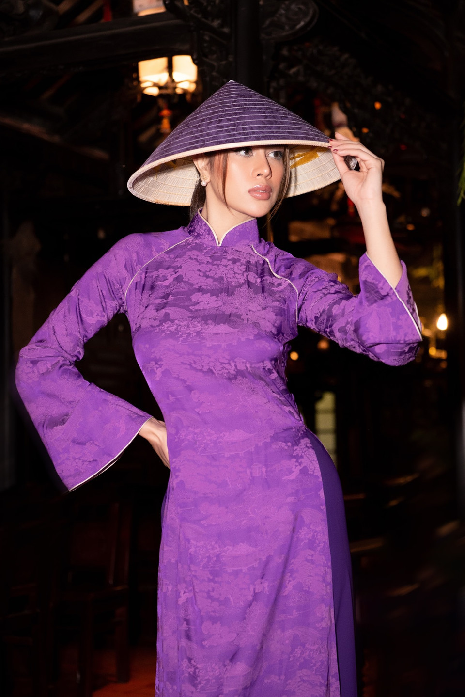 Ban tổ chức cho hay sẽ có các đêm thi quan trọng gồm National Costume Show (ngày 20/10), Bán kết (ngày 22/10) và Chung kết (ngày 25/10). (Ảnh: CTV/Vietnam+)