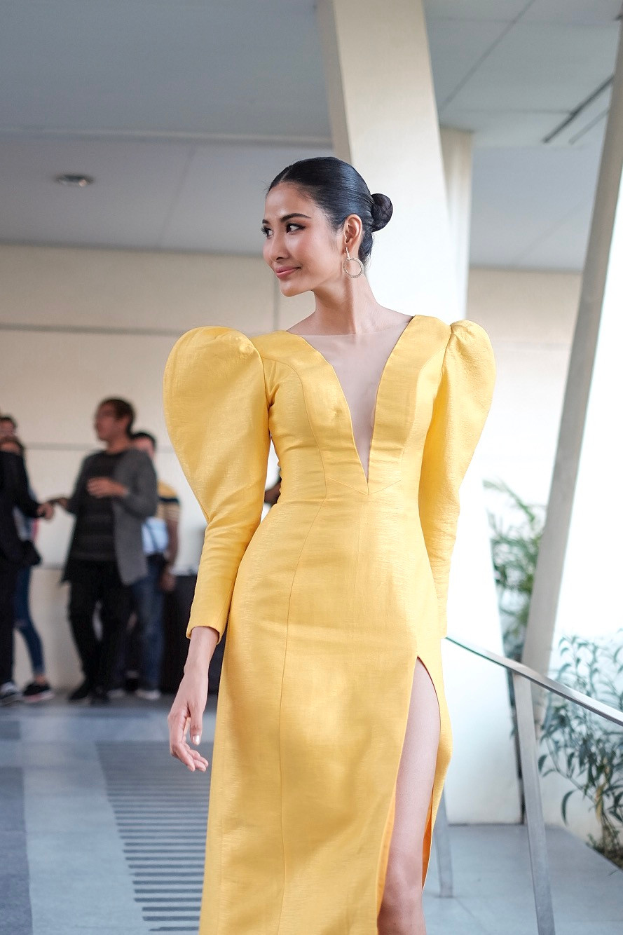 Những thử thách ngày ấy đã tiếp thêm sức mạnh để Hoàng Thùy có được thành công như hôm nay. (Ảnh: Danah Pascual/Vietnam+) 