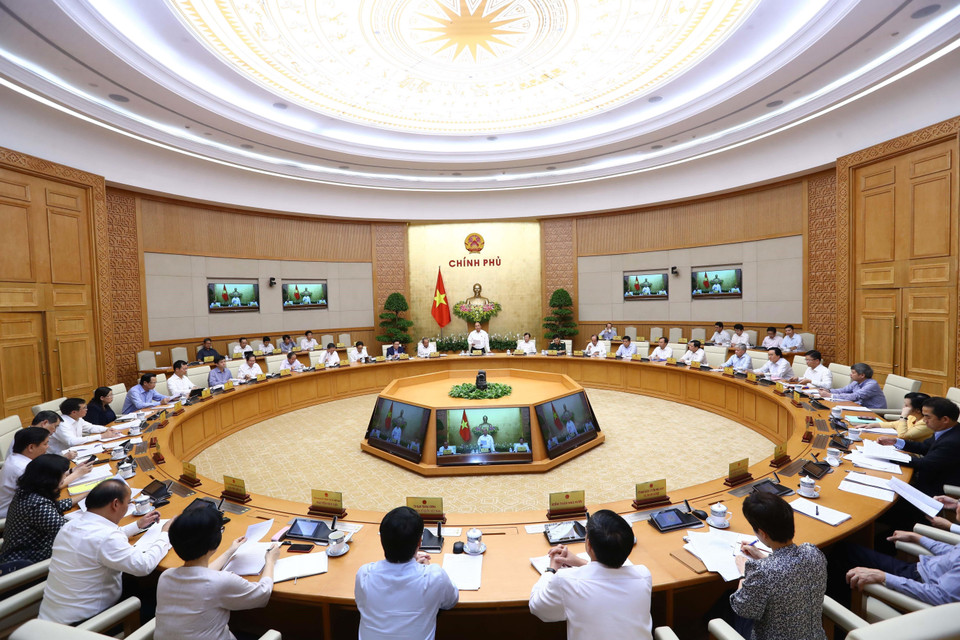  Thủ tướng Nguyễn Xuân Phúc phát biểu. (Ảnh: Thống Nhất/TTXVN)