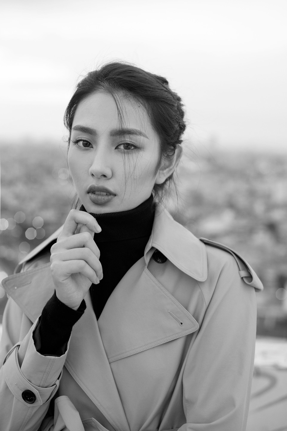 Bên cạnh đó, Thùy Tiên cũng cho biết sẽ xuất hiện nhiều hơn trên sóng truyền hình trong các gameshow, chương trình giải trí. (Ảnh: Bobby Nguyễn/Vietnam+)