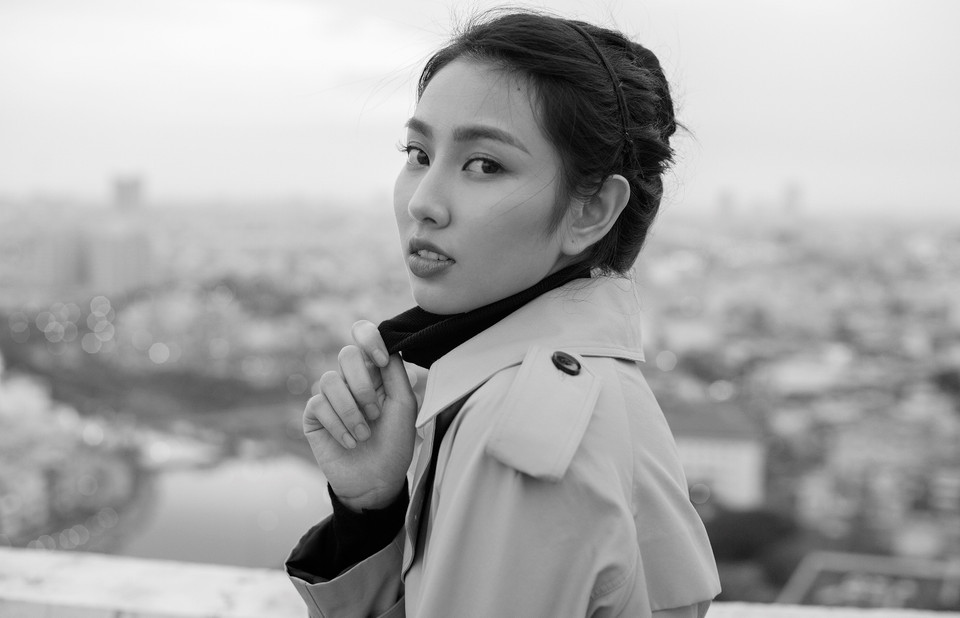 Đăng quang Người đẹp Nhân Ái cuộc thi Hoa hậu Việt Nam 2018, Thùy Tiên là gương mặt đại diện tham gia Miss International 2018. (Ảnh: Bobby Nguyễn/Vietnam+)