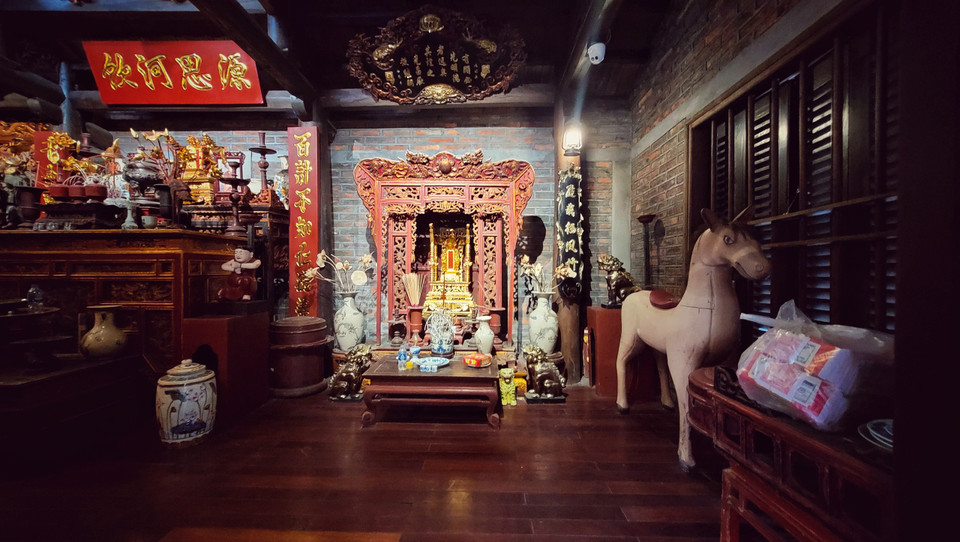 Trước khi đại dịch COVID-19 bùng phát, căn nhà sàn này đón tiếp khá nhiều du khách nước ngoài mỗi ngày. (Ảnh: Mai Mai/Vietnam+)