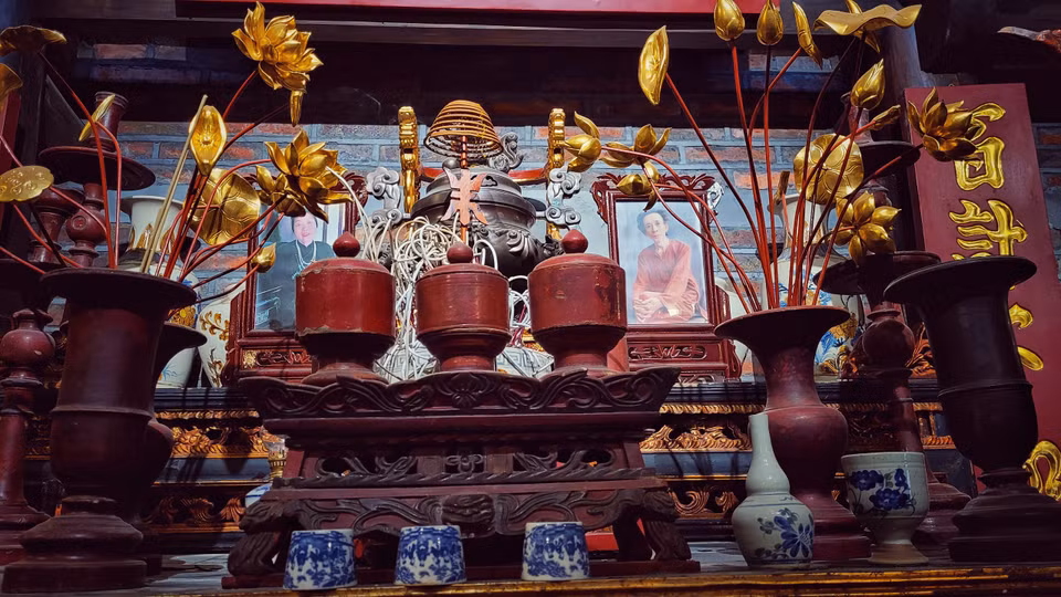 Được biết, đây là căn nhà sàn của một trong những người con của cố nhà văn Kim Lân. (Ảnh: Mai Mai/Vietnam+)