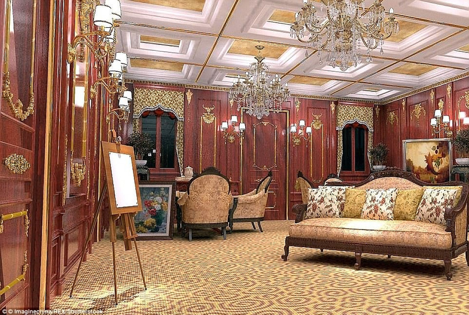 Phiên bản Trung Quốc của "con tàu không thể chìm" do Tập đoàn đầu tư năng lượng Seven Star (SSEI) đầu tư xây dựng với chi phí 1 tỷ Nhân dân tệ. (Nguồn:Shutterstock)