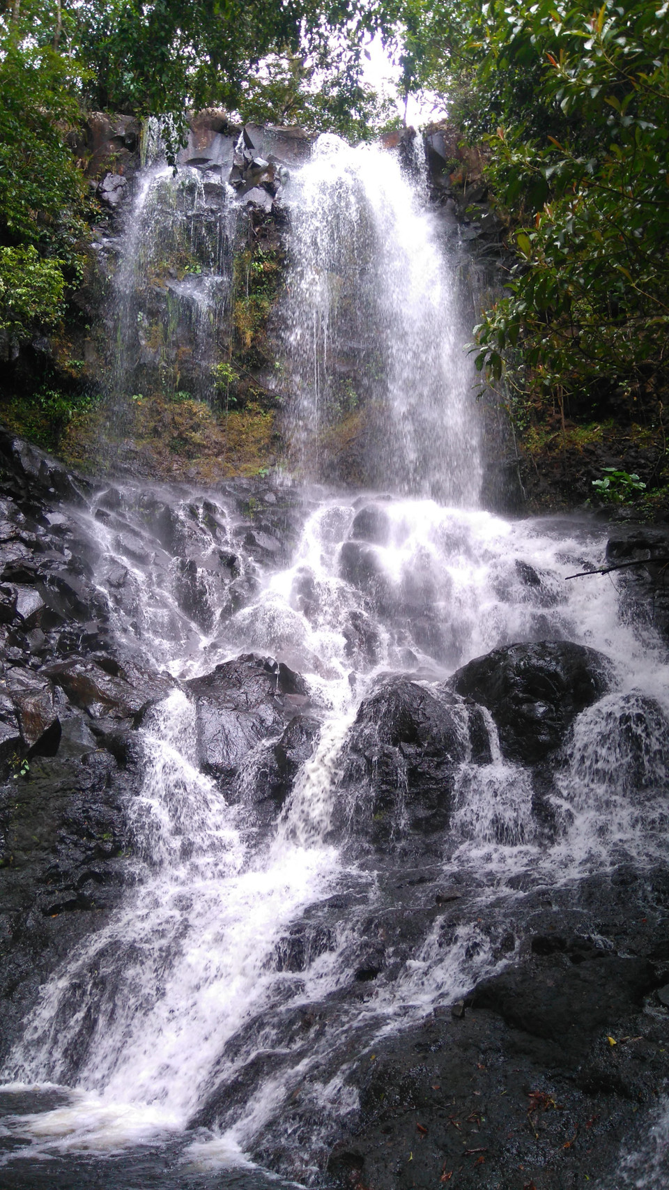 Trong khu Cao nguyên Kon Hà Nừng có nhiều hệ thác đẹp, là điểm du lịch sinh thái cực kỳ hấp dẫn. (Ảnh: TTXVN phát)