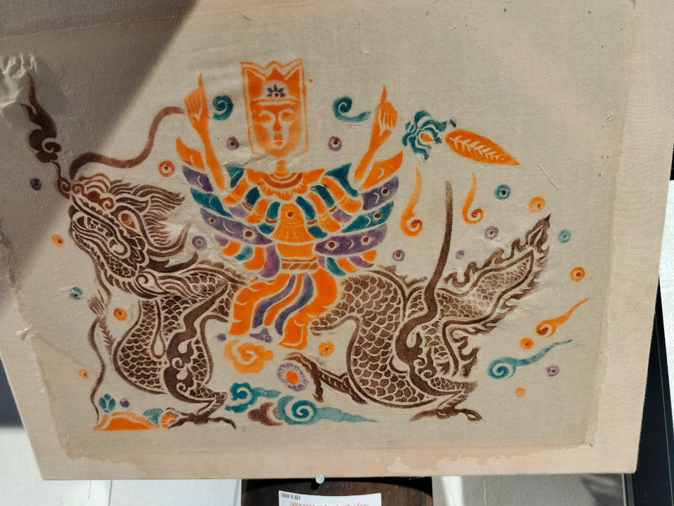 Đây là triển làm thuộc chương trình số hóa di sản làng. (Ảnh: Lương Phương/Vietnam+)