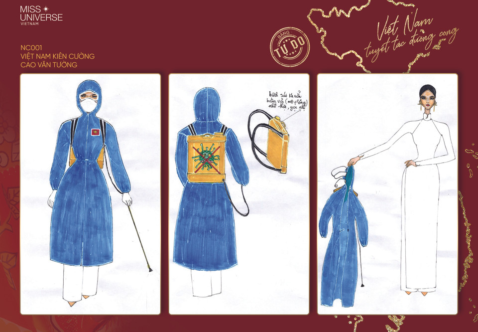 'Việt Nam kiên cường' của Cao Văn Tường.