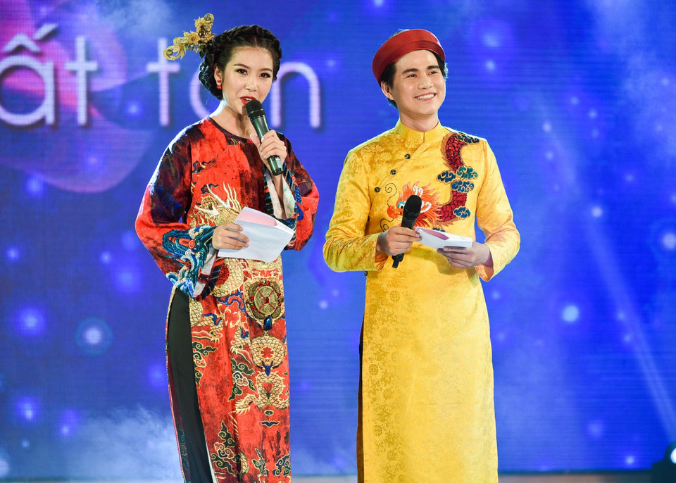 Lễ hội Áo dài 2016 có chủ đề 'Thành phố Hồ Chí Minh-Thành phố Áo dài' diễn ra từ ngày 1-20/3. (Ảnh: BTC)