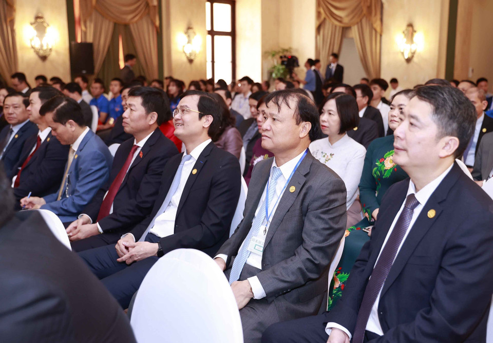 Đại biểu dự cuộc gặp. (Ảnh: Doãn Tấn/TTXVN)