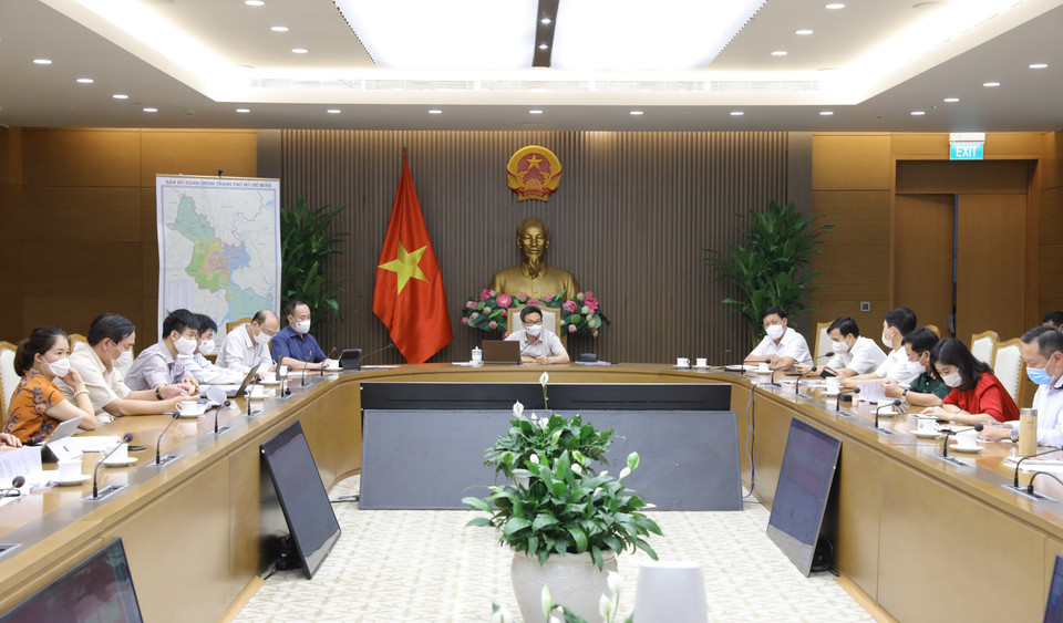 Quang cảnh cuộc họp. (Ảnh: Nguyễn Điệp/TTXVN)