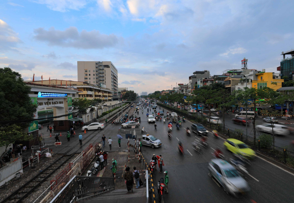 Bệnh viện Bạch Mai hôm nay. (Ảnh: Thanh Tùng/TTXVN)