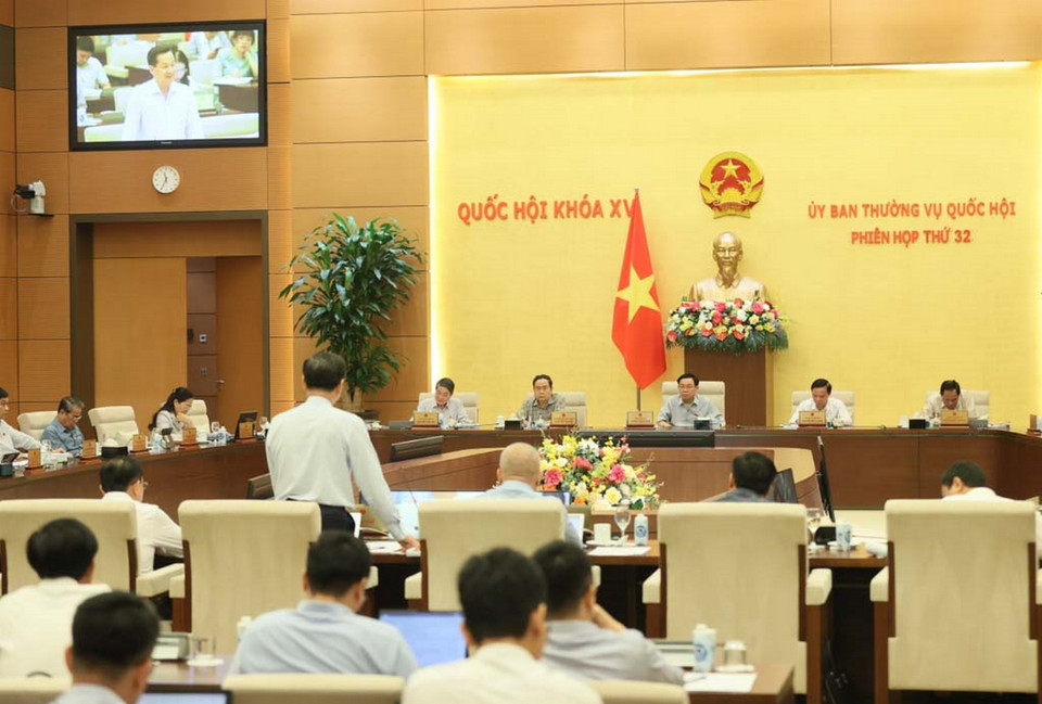Quang cảnh phiên họp. (Ảnh: An Đăng/TTXVN)