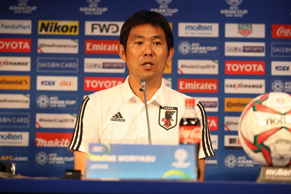 Buổi họp báo trước trận Việt Nam-Nhật Bản ở tứ kết Asian Cup 2019 (lúc 20 giờ, giờ Việt Nam, ngày 24/1) đã diễn ra vào chiều 23/1. (Ảnh: Hoàng Linh/TTXVN)(Ảnh: Hoàng Linh/Vietnam+)