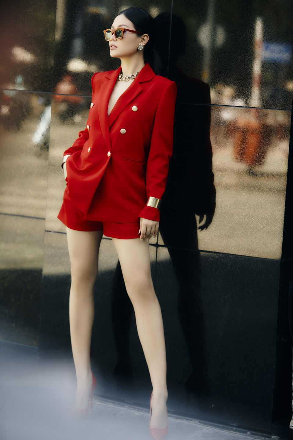 Trên mạng xã hội, cô vẫn thường xuyên cập nhật cuộc sống thường ngày cũng như đăng tải những hình ảnh hạnh phúc sau khi kết hôn. (Ảnh: CTV/Vietnam+)