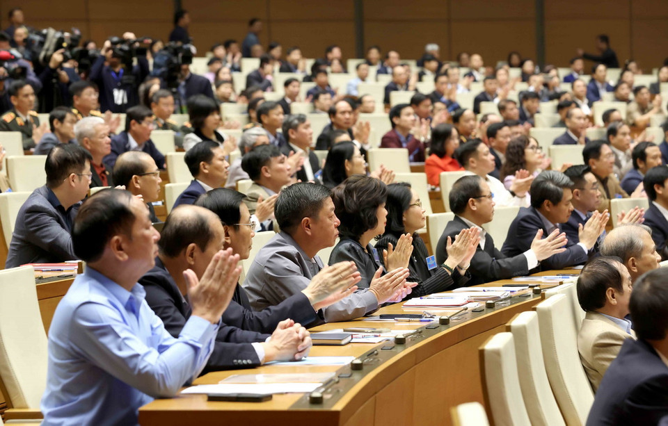 Đại biểu tham dự hội nghị. (Ảnh: Phương Hoa/TTXVN)