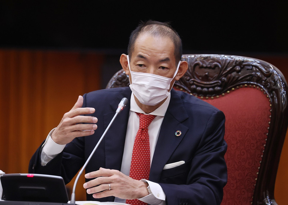 Giám đốc WHO khu vực Tây Thái Bình Dương Takeshi Kasai phát biểu. (Ảnh: Dương Giang/TTXVN)