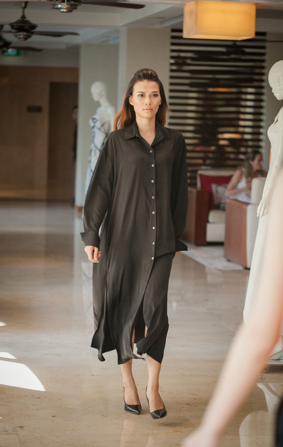 BST vừa ra mắt cuối tuần qua tại InterContinental Hanoi Westlake trong sự kiện hàng tháng 'Trà chiều &amp; Thời trang' của khách sạn. (Ảnh: BTC)