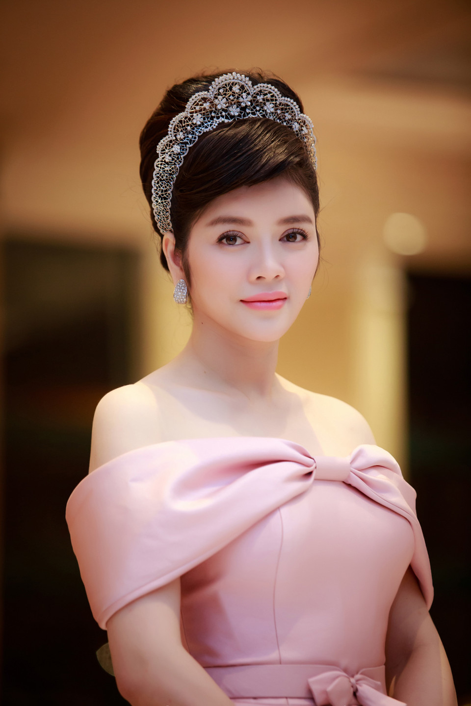 Georges Hobeika luôn là một trong những thương hiệu thời trang được Lý Nhã Kỳ tin dùng khi xuất hiện tại các sự kiện quan trọng như tại Liên hoan phim Cannes. (Ảnh: Việt Tú)