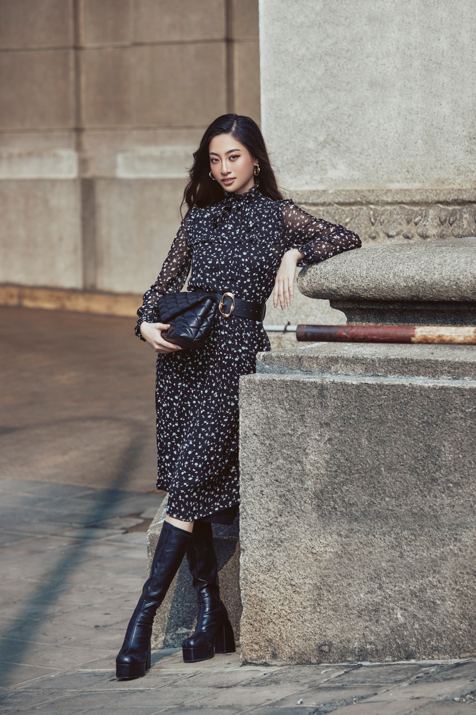 Vào tháng Năm tới, Hoa hậu Lương Thùy Linh sẽ chính thức trao lại vương miện của mình tại cuộc thi Miss World Vietnam 2022. (Ảnh: CTV/Vietnam+)