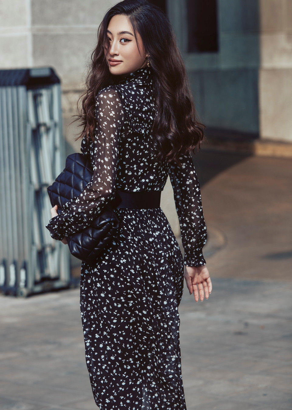 Cô từng đại diện cho nhan sắc Việt Nam tại cuộc thi Miss World 2019 và lọt vào Top 12 chung cuộc. (Ảnh: CTV/Vietnam+)