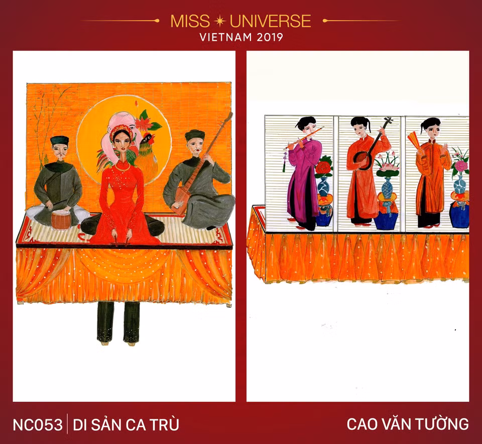 Ca trù là loại hình diễn xướng nghệ thuật thịnh hành ở Việt Nam từ thế kỷ thứ 15, đã được UNESCO công nhận là di sản văn hóa phi vật thể của nhân loại. Bài thi ‘Di sản ca trù’ của Cao Văn Tường (sinh năm 1997, Bình Định) giữ nguyên mẫu hình ảnh sân khấu ca trù thu nhỏ, kết hợp lối biểu diễn dùng tiếng phách âm vang trống chầu, tiếng đàn ai oán của đàn đáy, tiếng ngân vang da diết của ca trì để tạo hiệu ứng nghệ thuật khi trình diễn. Tác giả bài thi mong muốn giới trẻ ngày nay sẽ quan tâm hơn đến các loại hình nghệ thuật truyền thống và lưu giữ, phát huy những di sản này. 