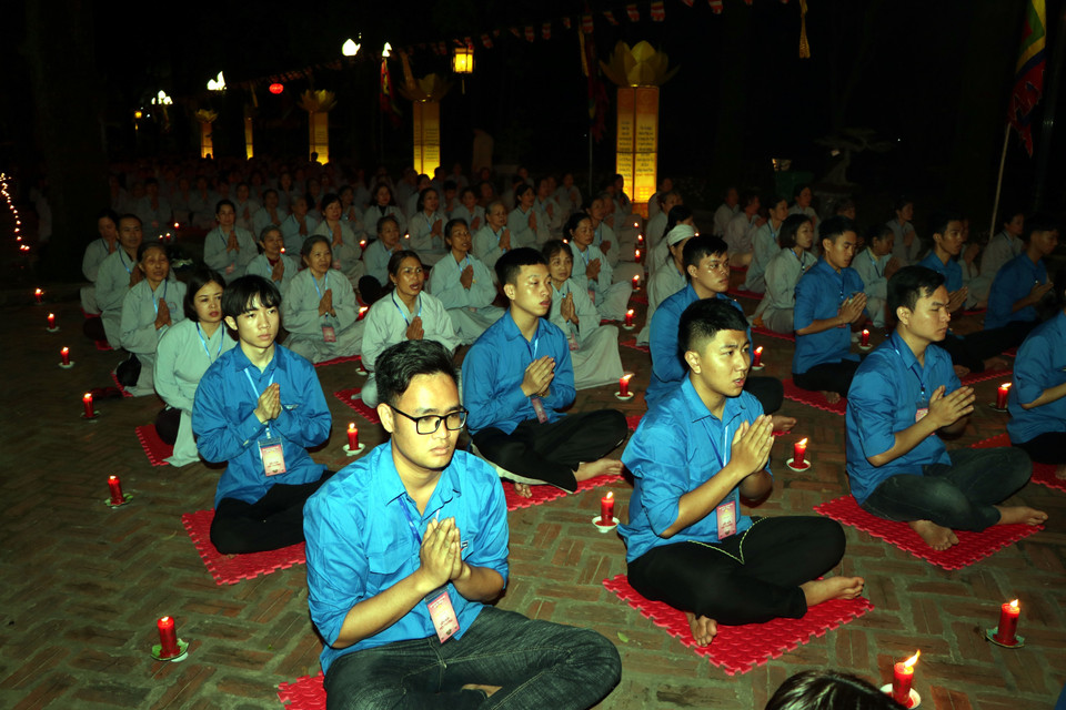 Quang cảnh buổi lễ. (Ảnh: Mạnh Tú/TTXVN)