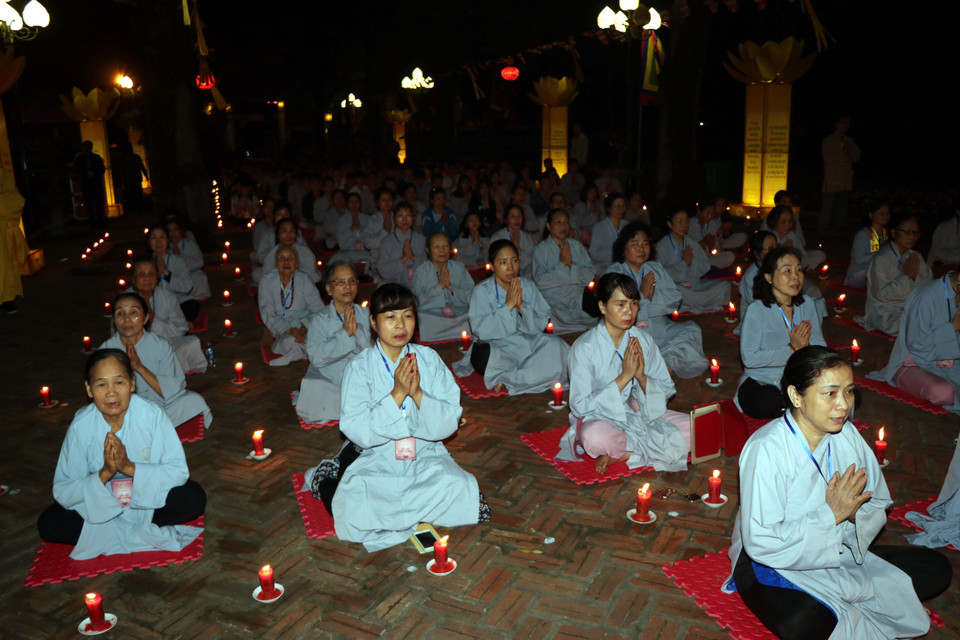 Quang cảnh buổi lễ. (Ảnh: Mạnh Tú/TTXVN)