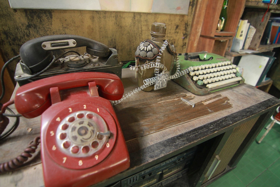 Phương tiện liên lạc thô sơ gắn với một thời chiến tranh khốc liệt ở Việt Nam. (Ảnh: Xuân Mai/Vietnam+)