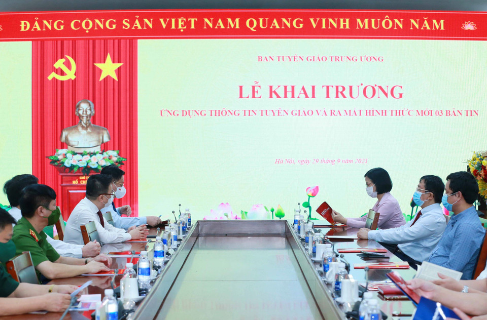 Quang cảnh buổi lễ. (Ảnh: Phương Hoa/TTXVN)