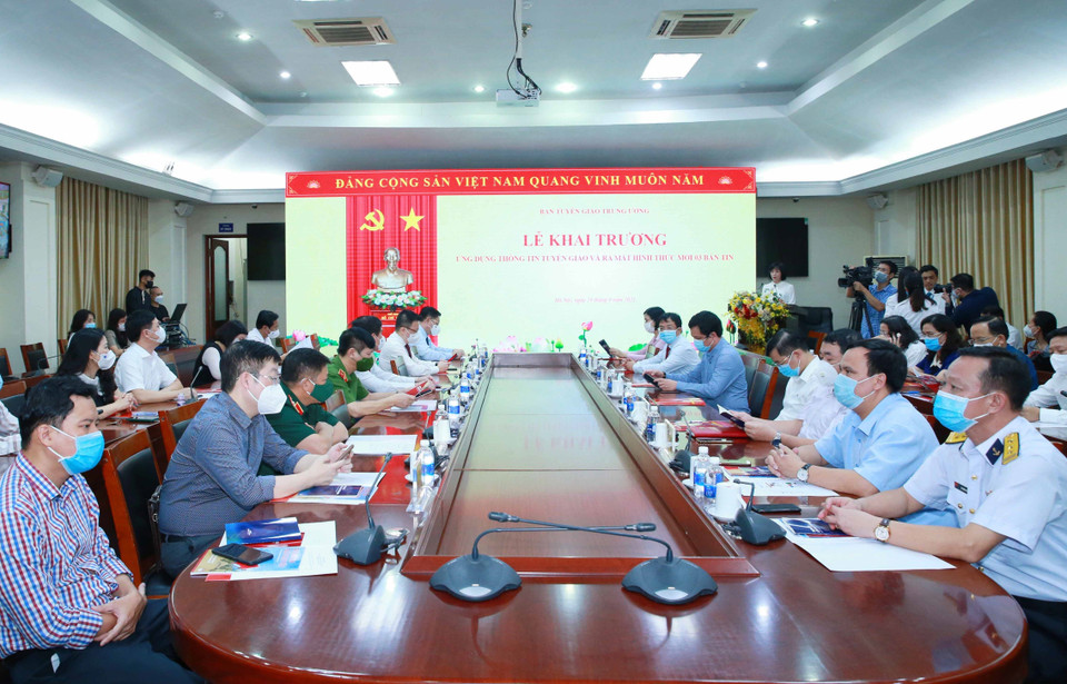 Quang cảnh buổi lễ. (Ảnh: Phương Hoa/TTXVN)