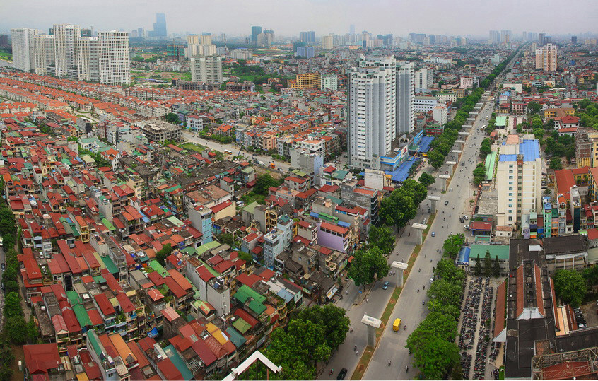  Quận Hà Đông, Hà Nội ngày nay. Ảnh: Trọng Đạt/TTXVN)