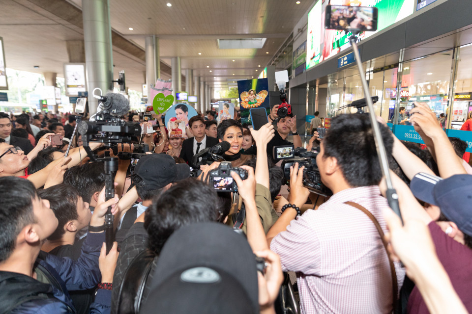 Tuy dừng chân đầy tiếc nuối ở Top 5 nhưng H'hen Niê chắc chắn đã để lại ấn tượng đẹp đẽ về con người Việt Nam trong lòng khán giả quốc tế. (Ảnh: BTC)