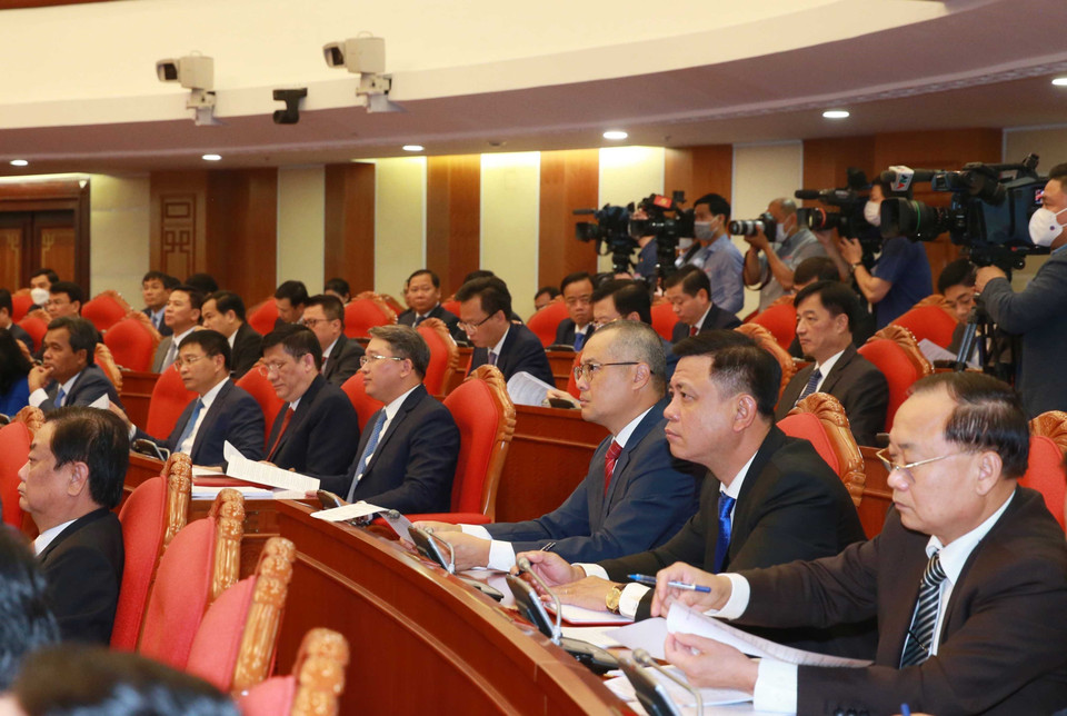 Các đại biểu dự khai mạc hội nghị. (Ảnh: Phương Hoa/TTXVN)